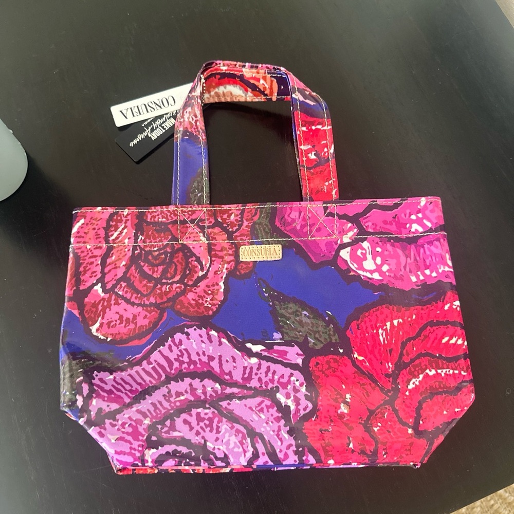 NWT Consuela Rosie Royal Grab N Go Mini Tote Bag